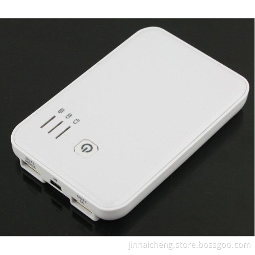 High Quality 5000mAh 2 USB Output Portable Charger Power Bank for iPhone iPad iPod Mobile Phone and All USB Device